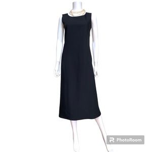 DKNY black sleeveless A-line dress, NWOT, 2